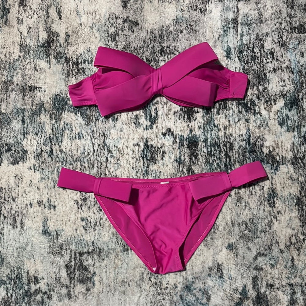 Women's Pink Swimwear Set